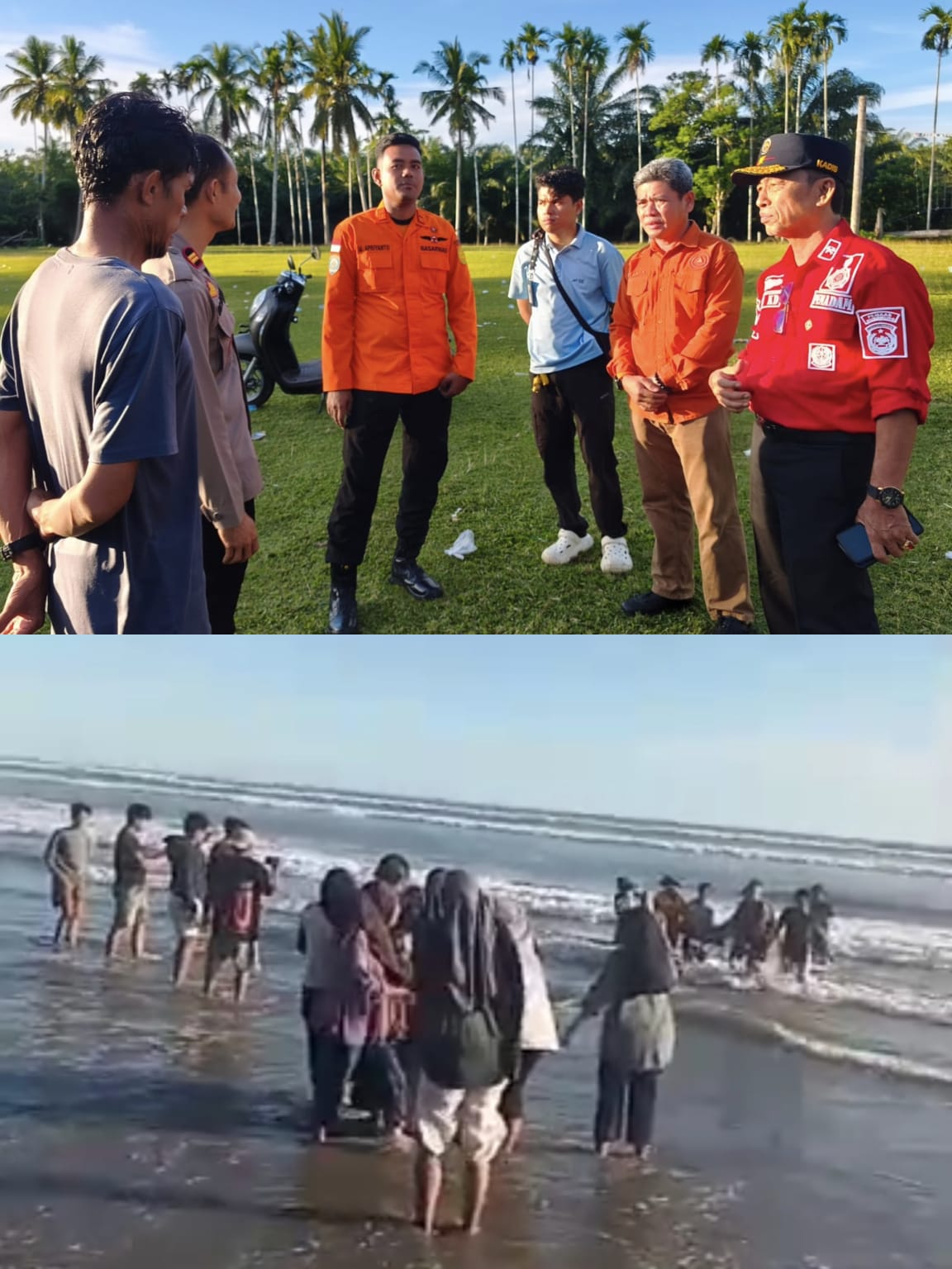 Korban Tenggelam di Pantai Badri berhasil ditemukan